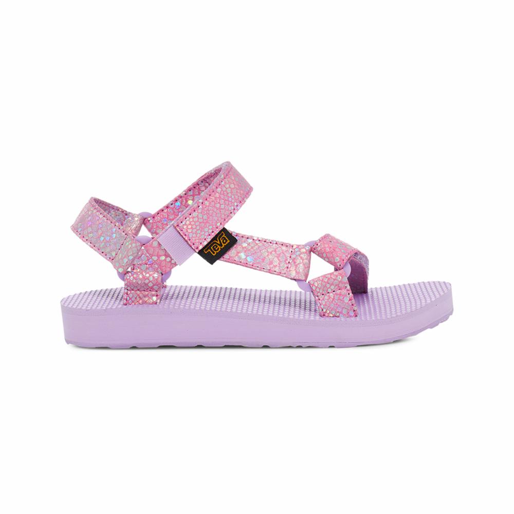 Teva Kids ORIGINAL UNIVERSAL SPARKLIE CHILD PASTEL LILAC