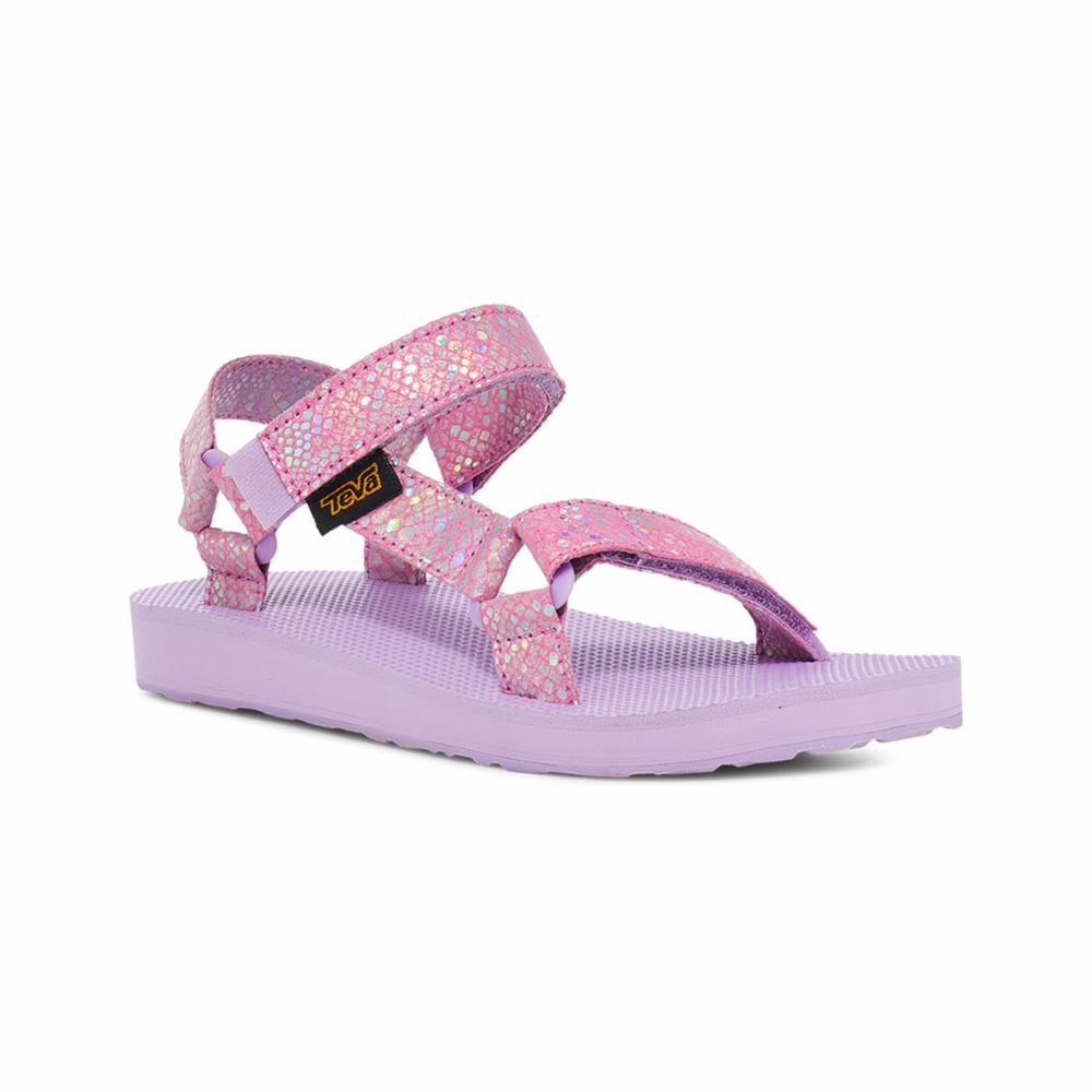 Teva Kids ORIGINAL UNIVERSAL SPARKLIE CHILD PASTEL LILAC - Image 2